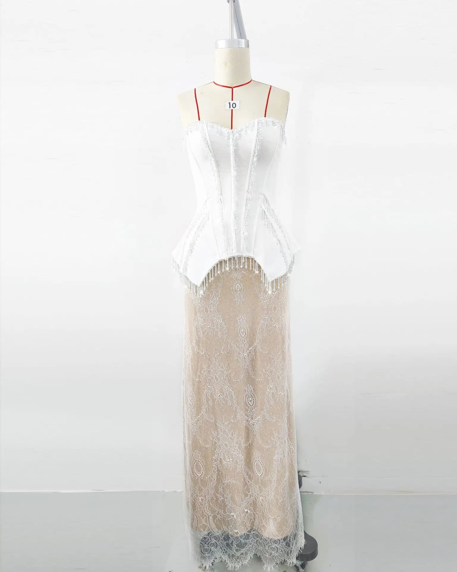 White Brithday Party Dress