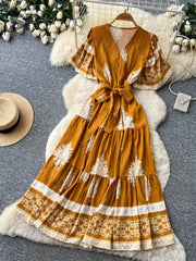 Bohemian Print Dress