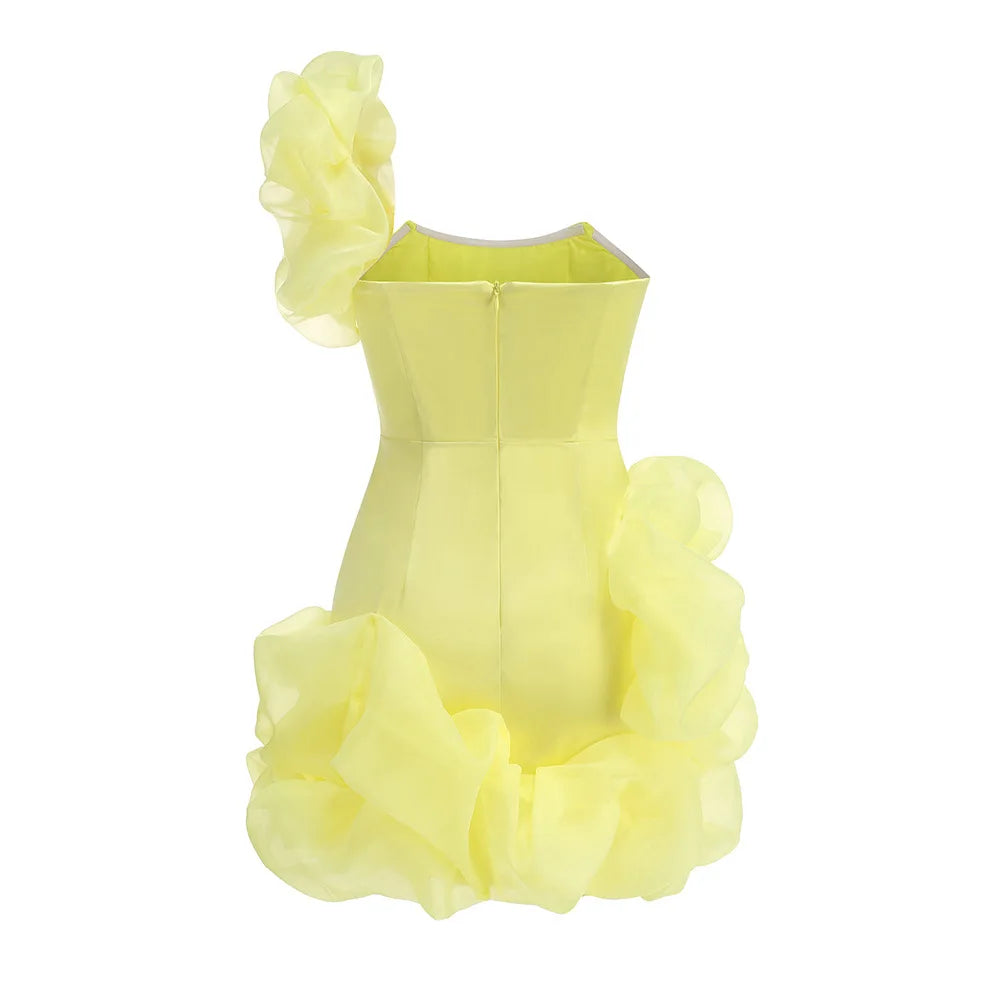 Yellow Party Dress
