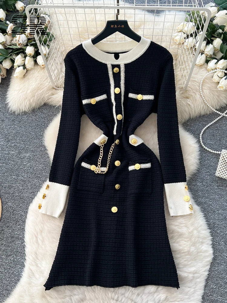 Autumn Style Vintage Dress