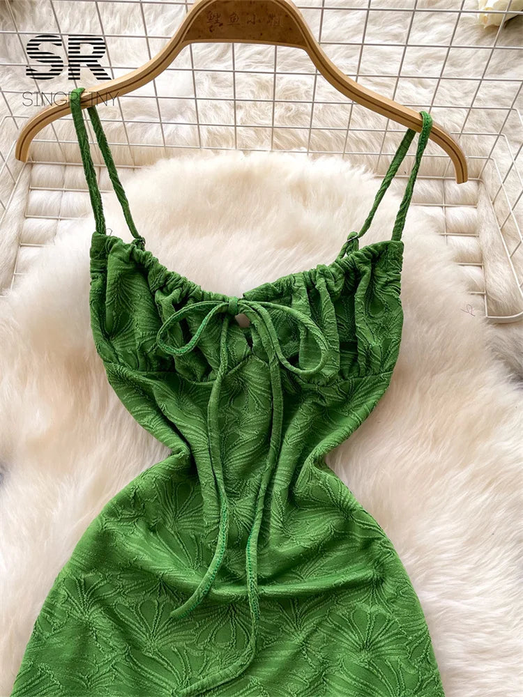 Jacquard Hotsweet Mini SunDress
