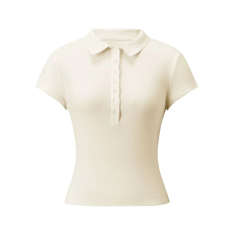 Short Sleeve Crop Tops