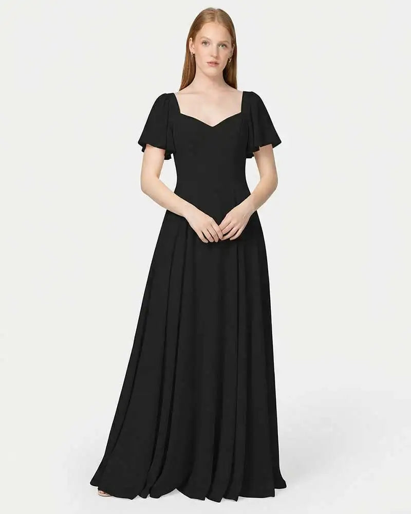 Elegant Maxi A-Line Dress