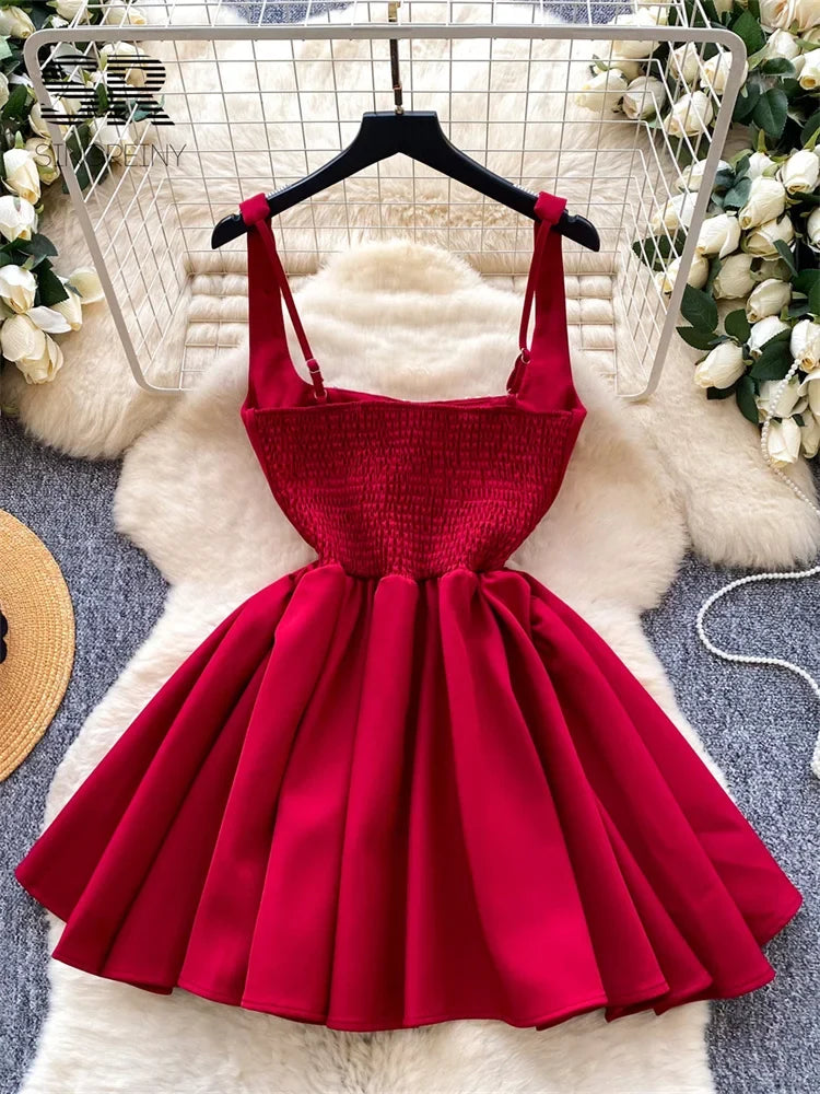 SINGREIN Pearl Beading Gala Dress