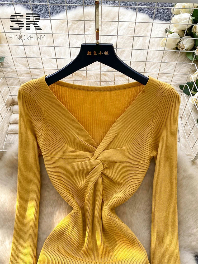 Winter Ladies Sweater Dress