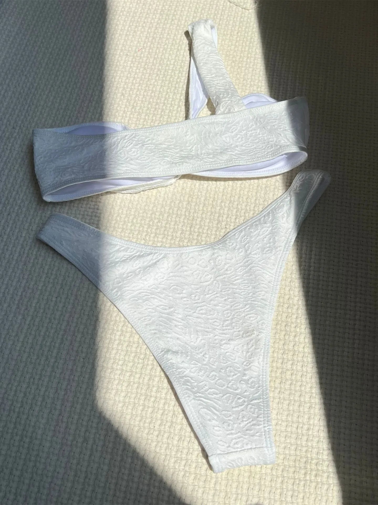 Sexy One Shoulder Bikini Set