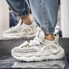 Latex Motion Chunky Sneakers