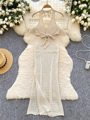 Backless Beach Dress