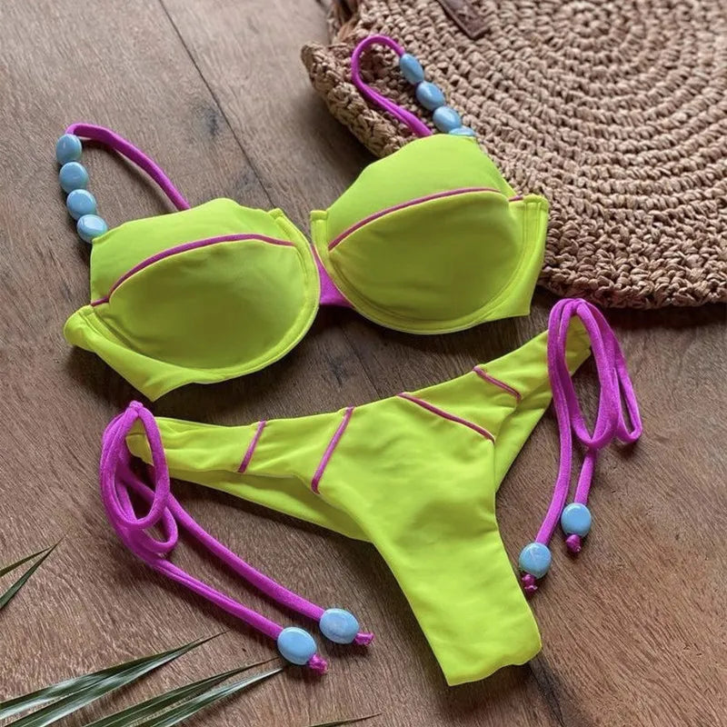 New Sexy Push Up Bikini Set