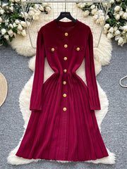 Autumn Style Knit Dress