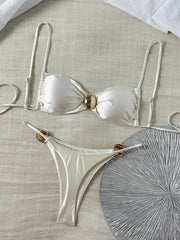 Sexy Beige Micro Bikini