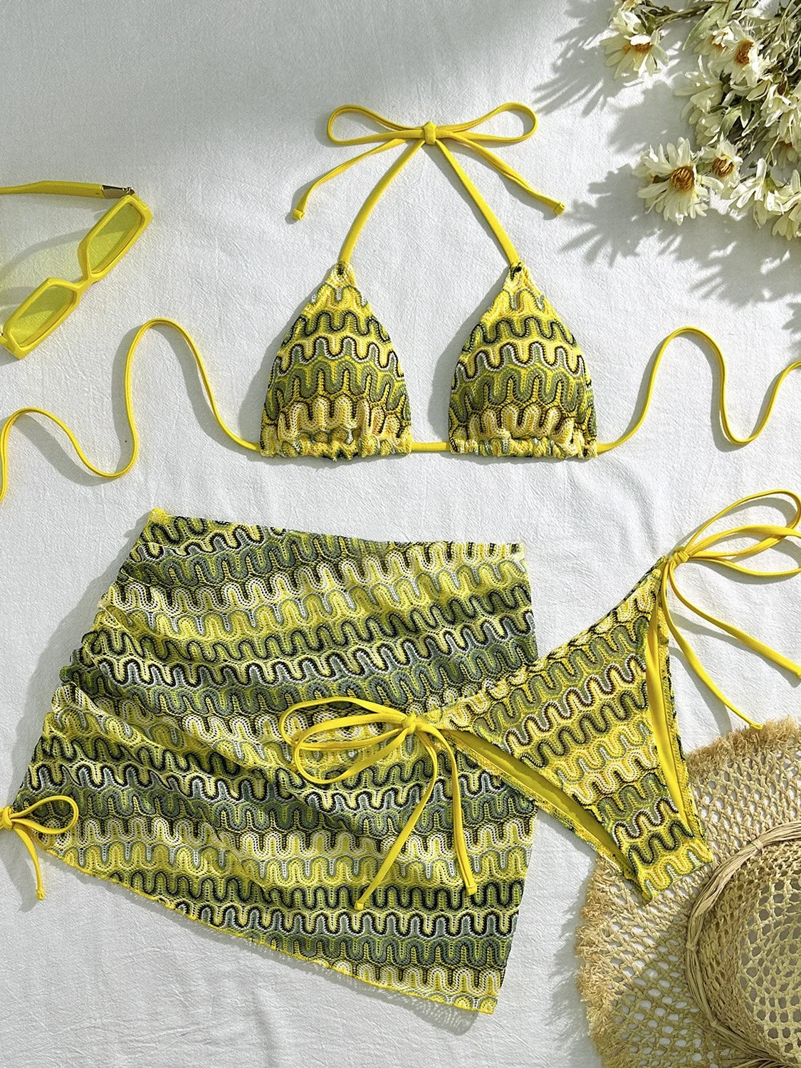 Sexy 3 Piece Swimsuit