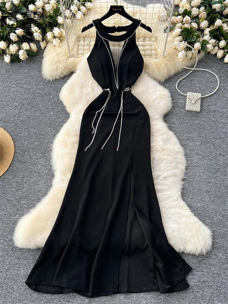 Sexy Senior Velvet Dress