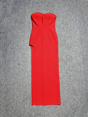Sexy Strapless Backless Celebrity Club Party Dress