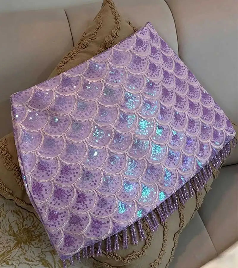 Sequin Chic Mermaid Mini Skirt High Waisted Sexy Bodycon Bottoms Sparkly Night Club Party Skirt