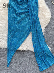 Senior Sequins Party Dress