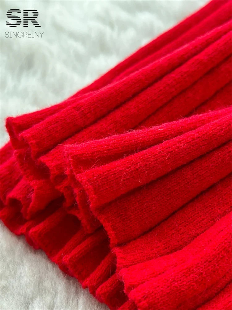Stripe Knitted Dress