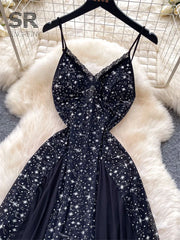 Print Lace Sheer Dress