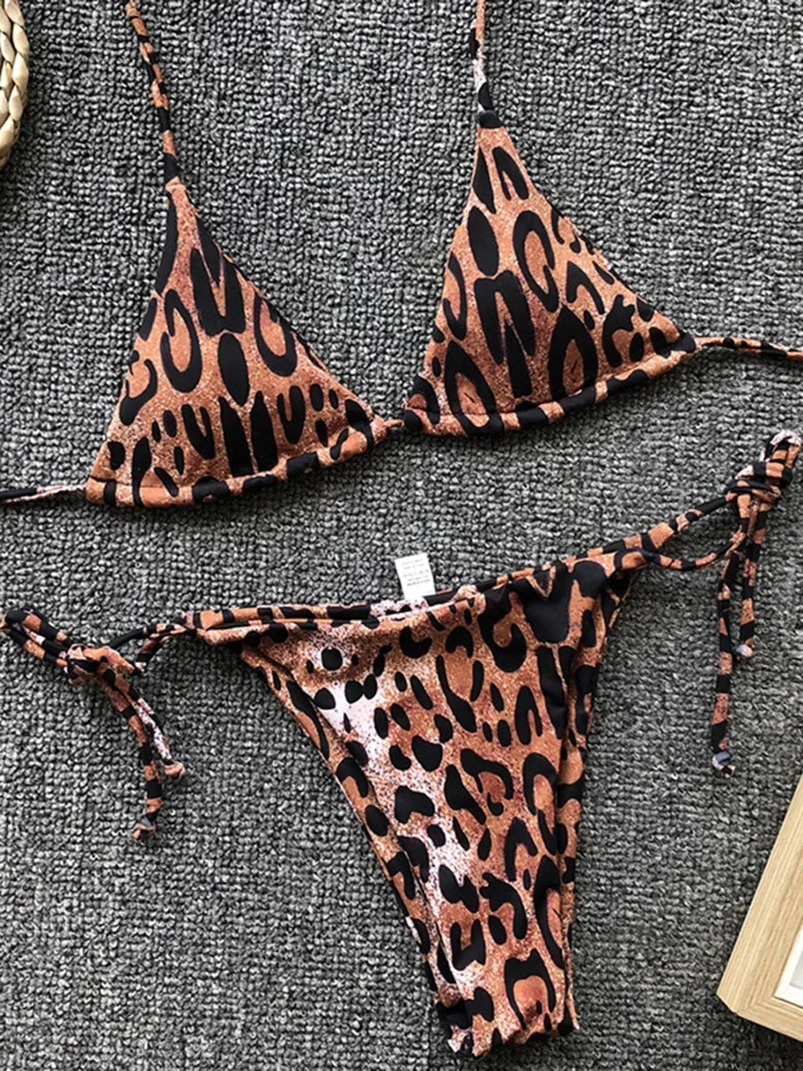 Sexy Leopard Bikini