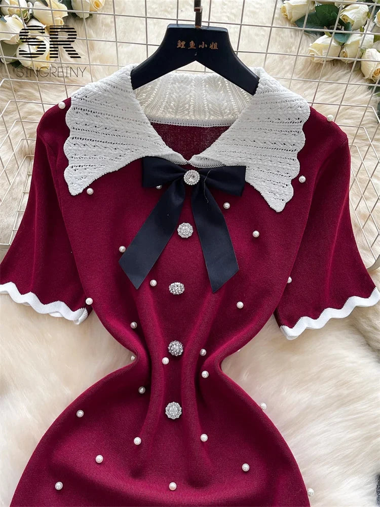 Vintage Luxury Knitted Dress