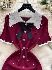 Vintage Luxury Knitted Dress