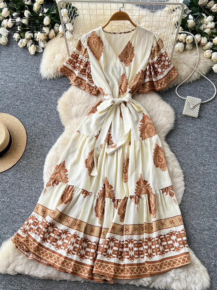 Bohemian Print Dress
