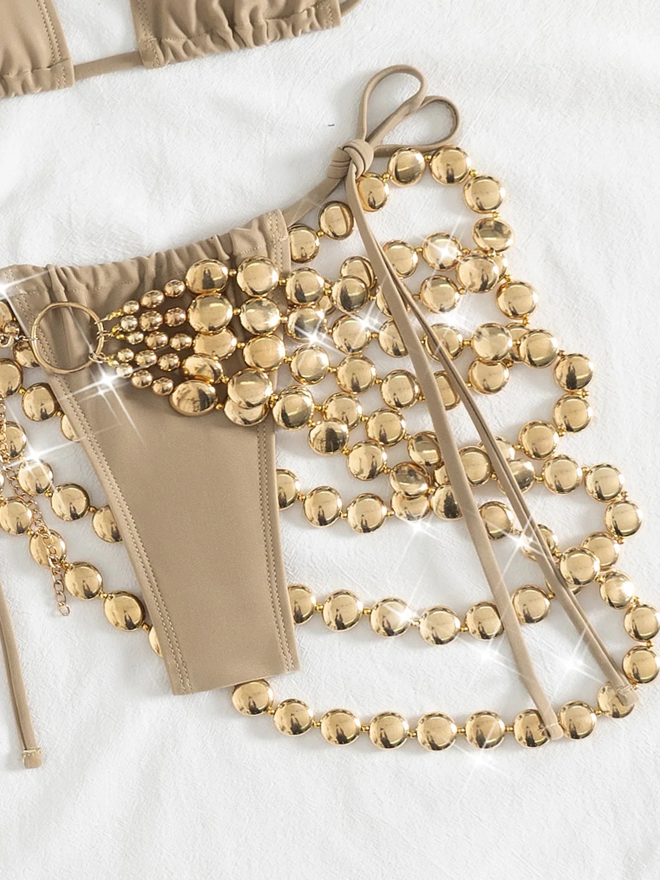 New Khaki Bikini Set