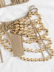 New Khaki Bikini Set