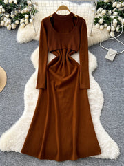 Halter Knit Dress