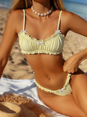Sexy Yellow Bikini Set