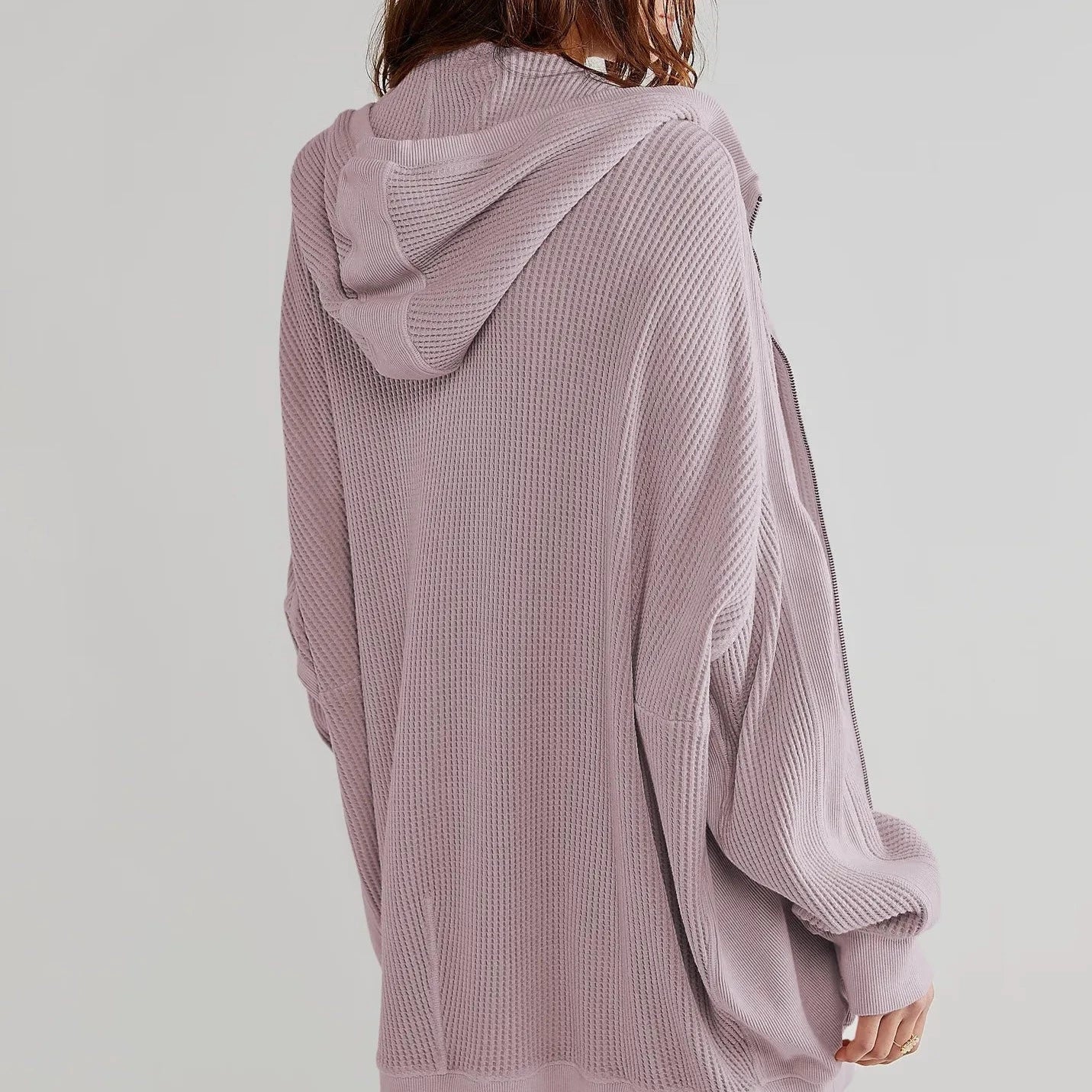 Waffle Wonderfall Zip-Up Hoodie
