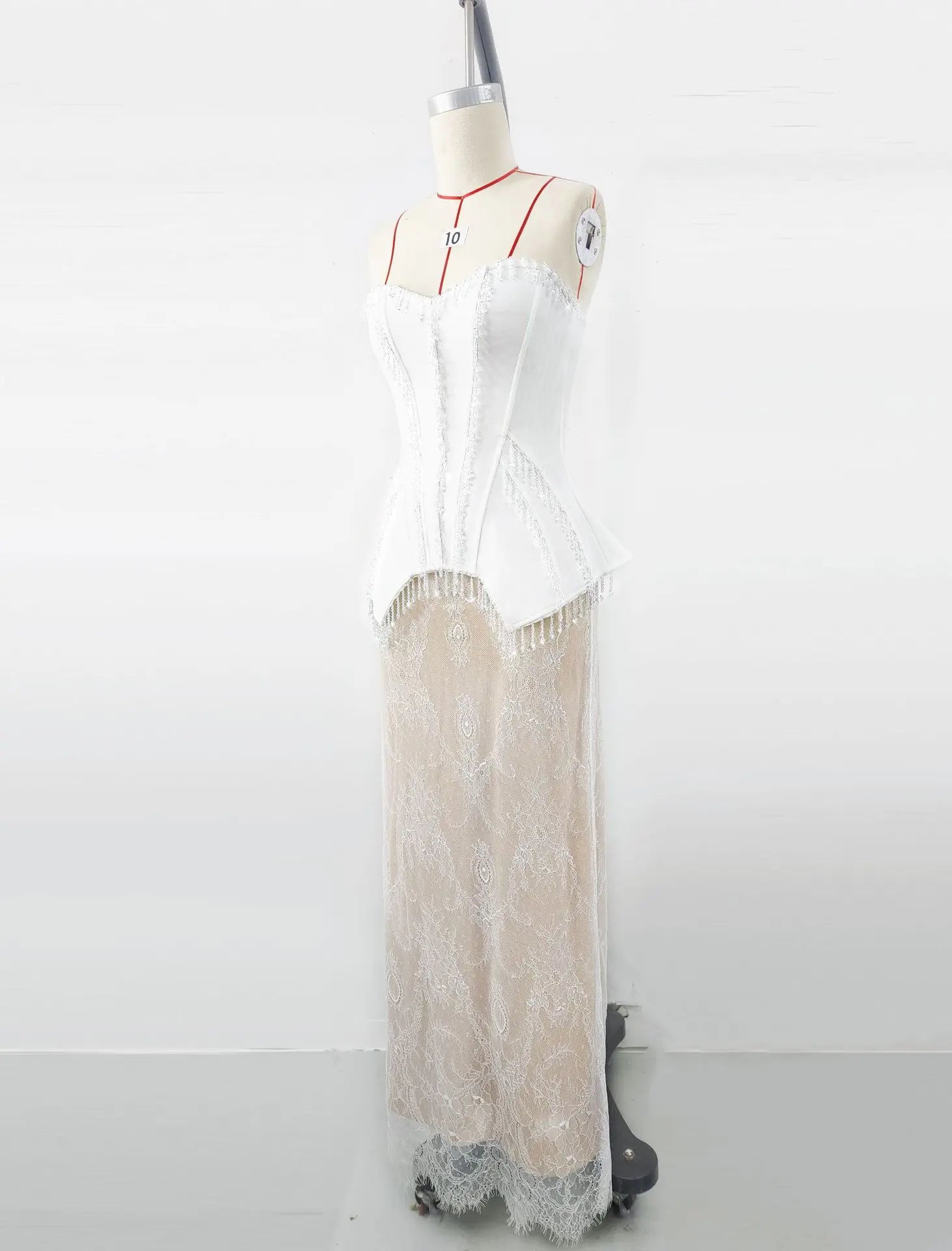 White Brithday Party Dress