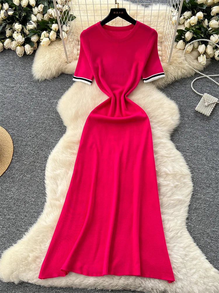 Senior Chic Knit Dress