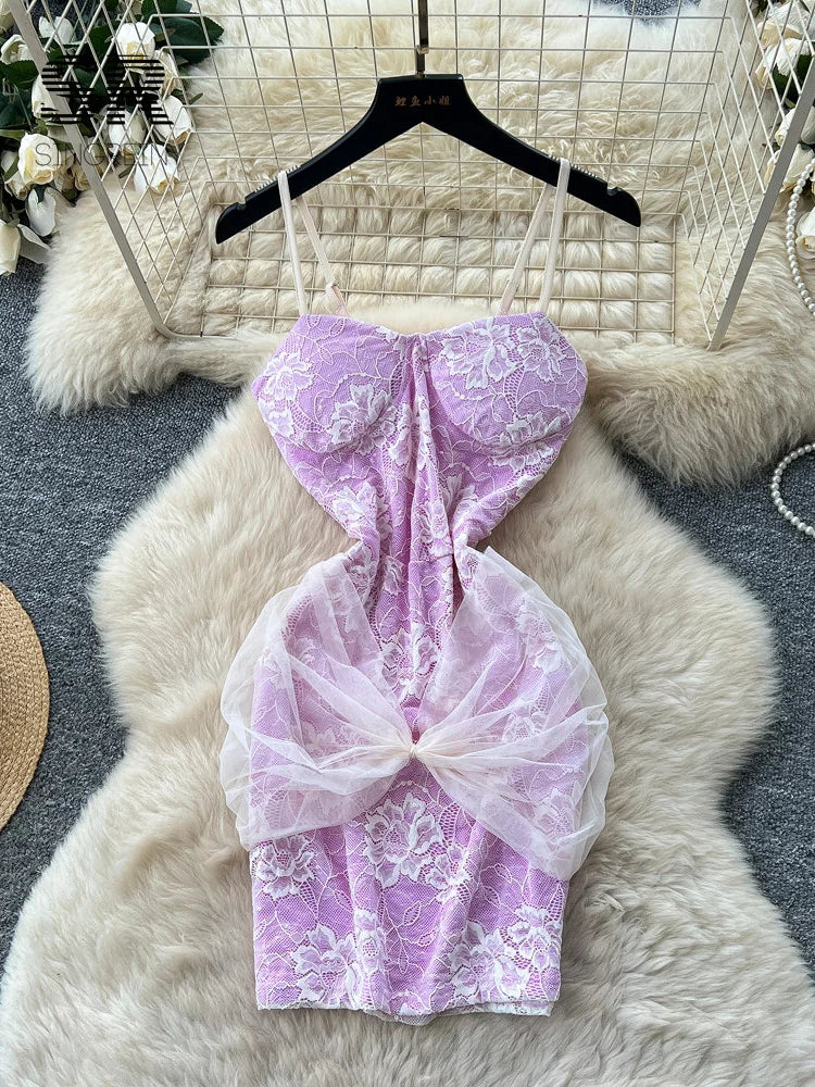 Lace Mesh Hotsweet SunDress