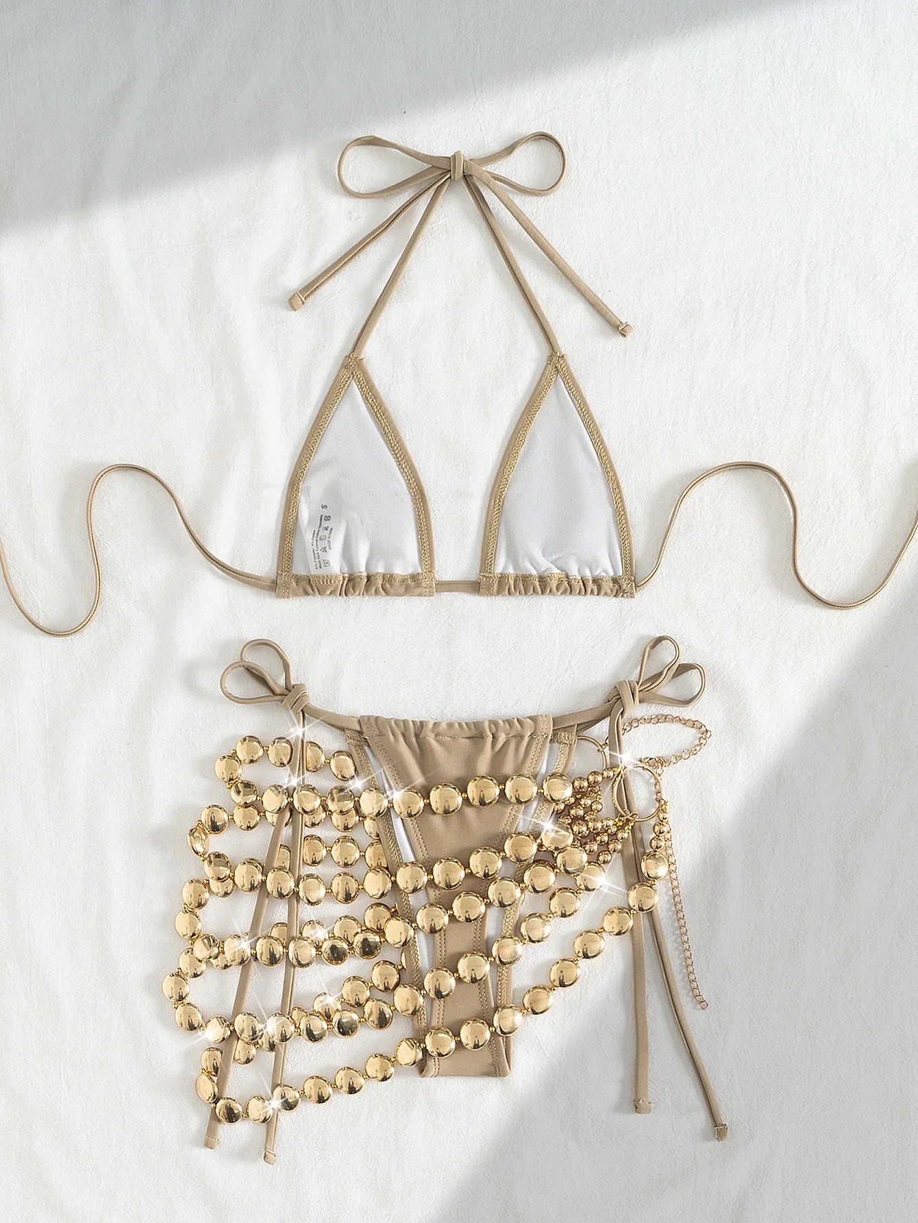 New Khaki Bikini Set