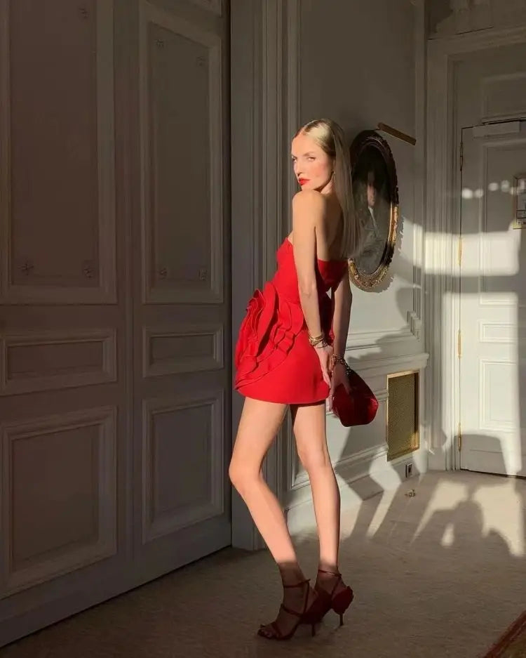 Red Brithday Dress