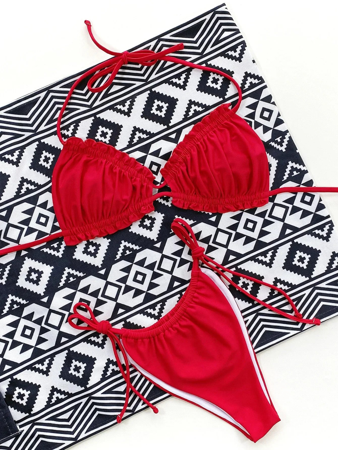 Pleated Swimsuit
