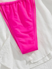 Sexy Hot Pink Bikini Set