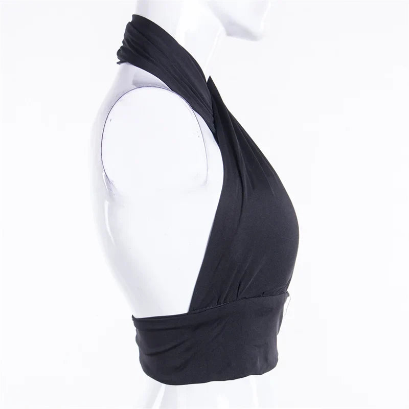 Backless Cami Crop Top