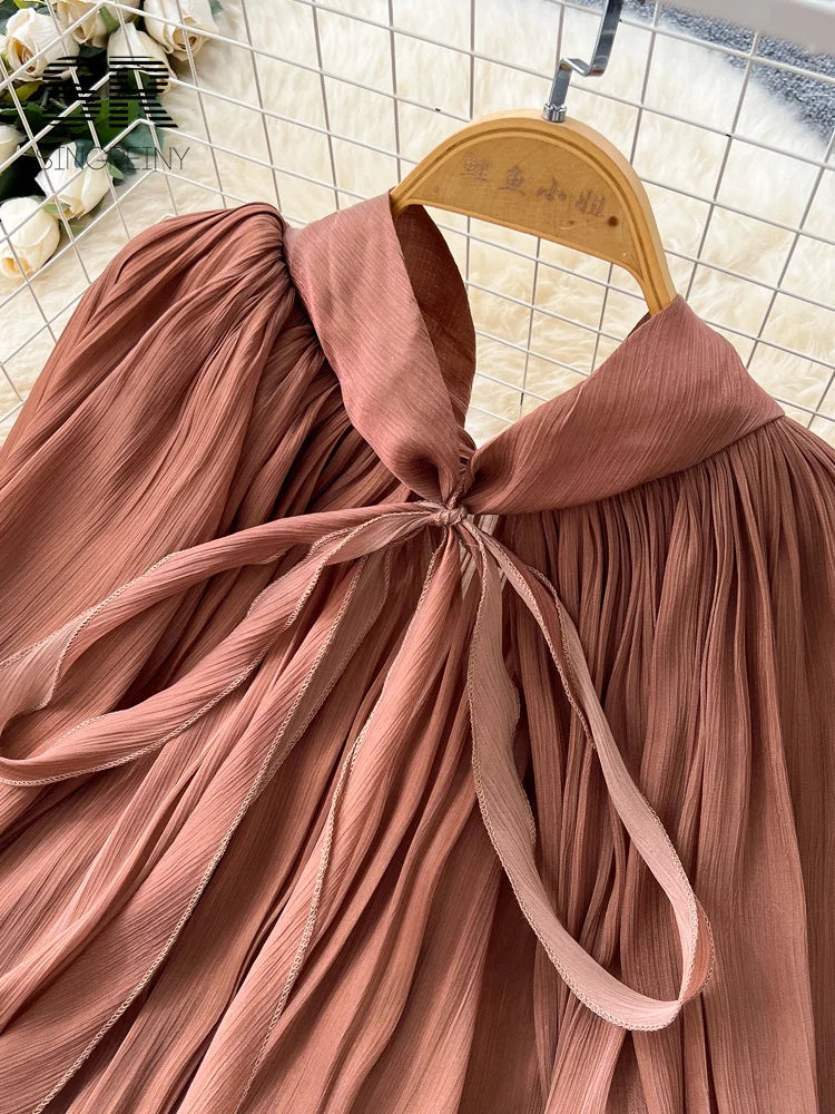 Court Party Maxi Dress