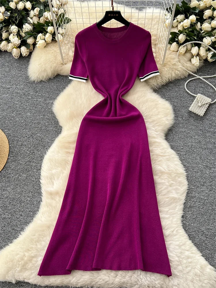 Senior Chic Knit Dress