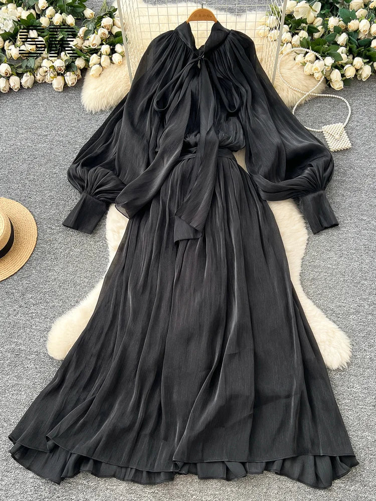 Court Party Maxi Dress