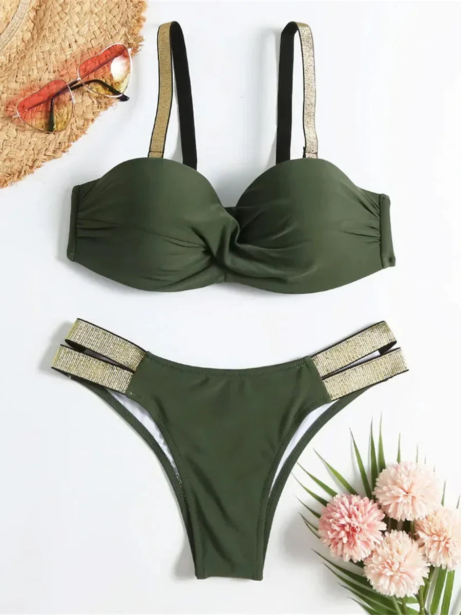 Underwired Push Up Bikini