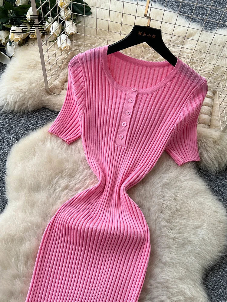 Casual Knitted Dress