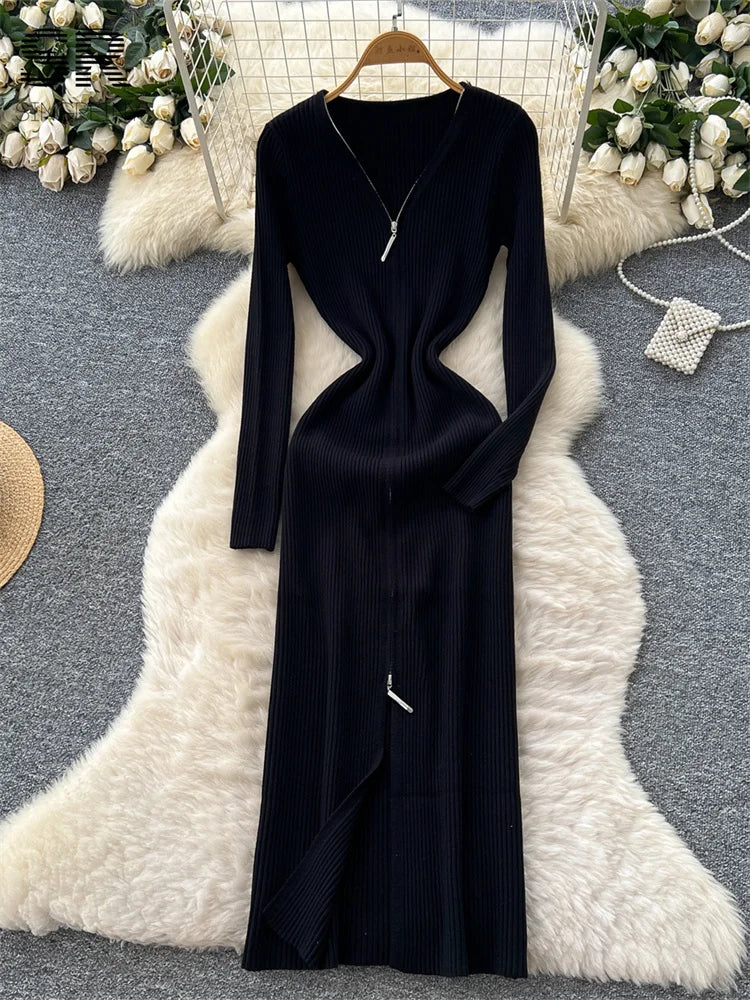 Senior Basics Knitted Dress