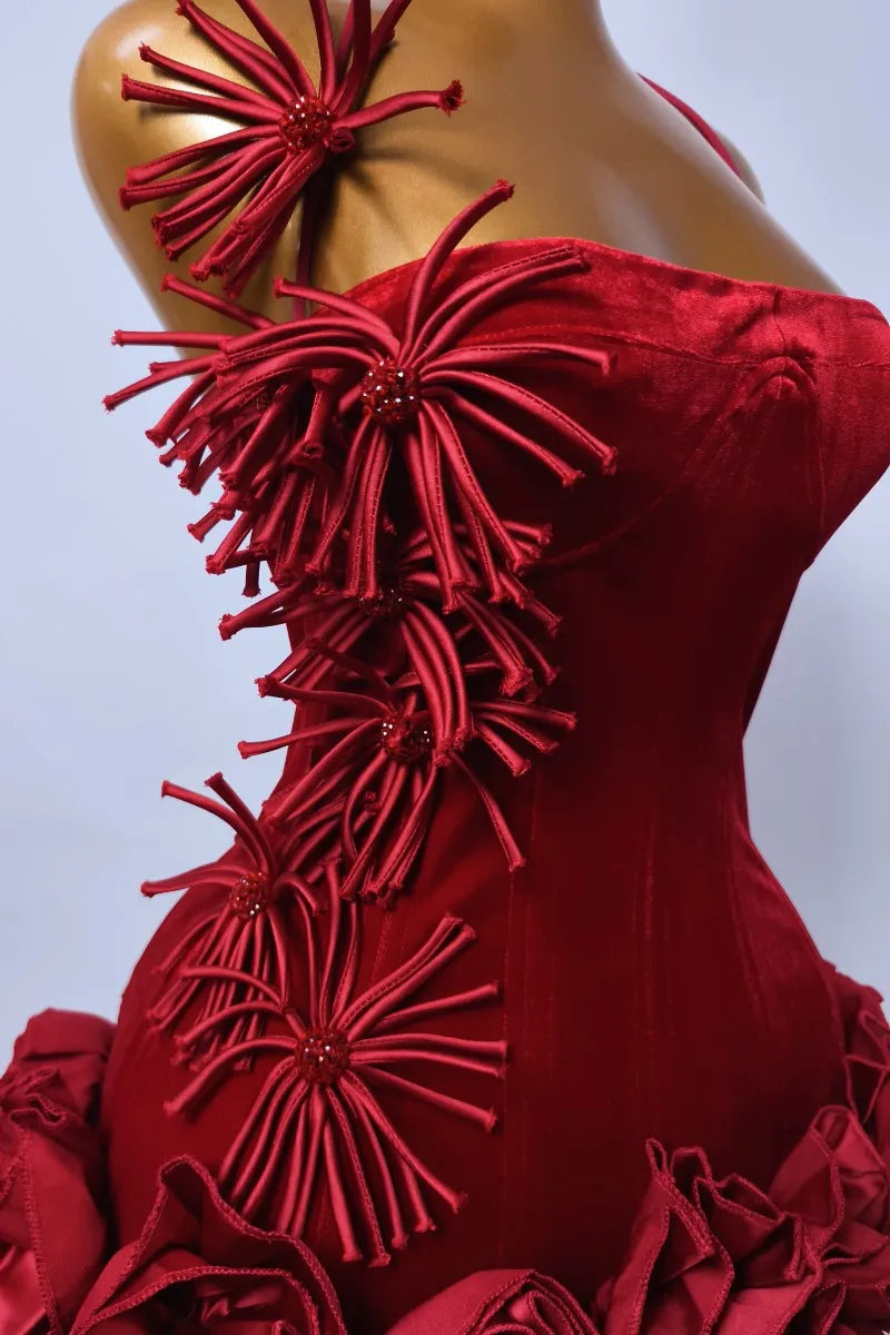 Womens Brithday Evening Dress