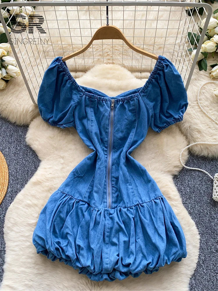 Denim Bud Dress