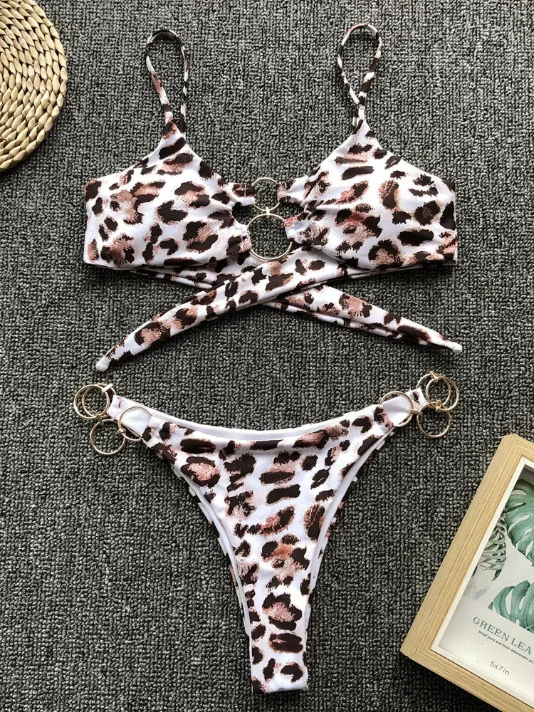 Metal Rings Bikini