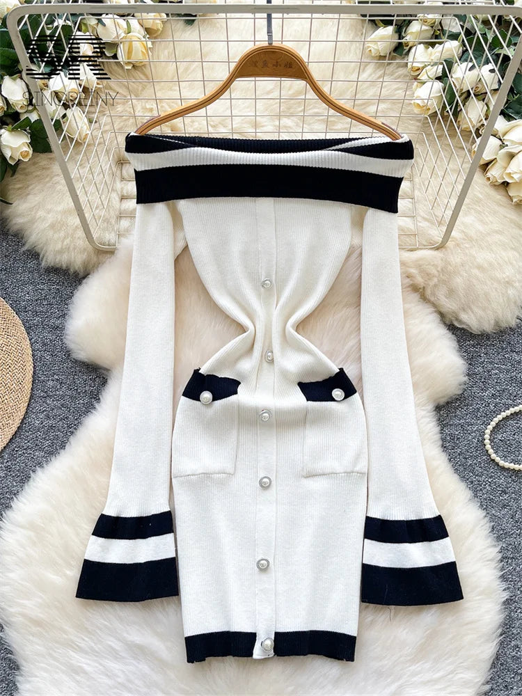 Off Shoulder Bodycon Dress