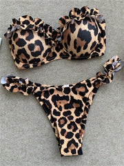 Sexy Animal Print Leopard Bikini